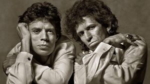 Mick Jagger & Keith Richards of the Rolling Stones