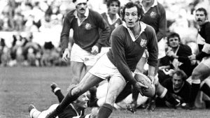 Gareth Edwards, the great Welsh scrum-half