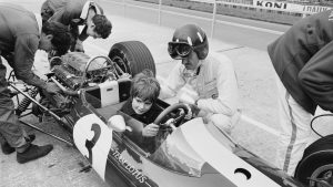 Graham and Damon Hill, father and son both F1 World Champions